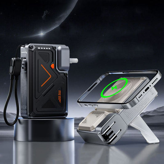 ChubbyPower Magnetic Power Bank – 10,000mAh Power Bank with Wall Plug