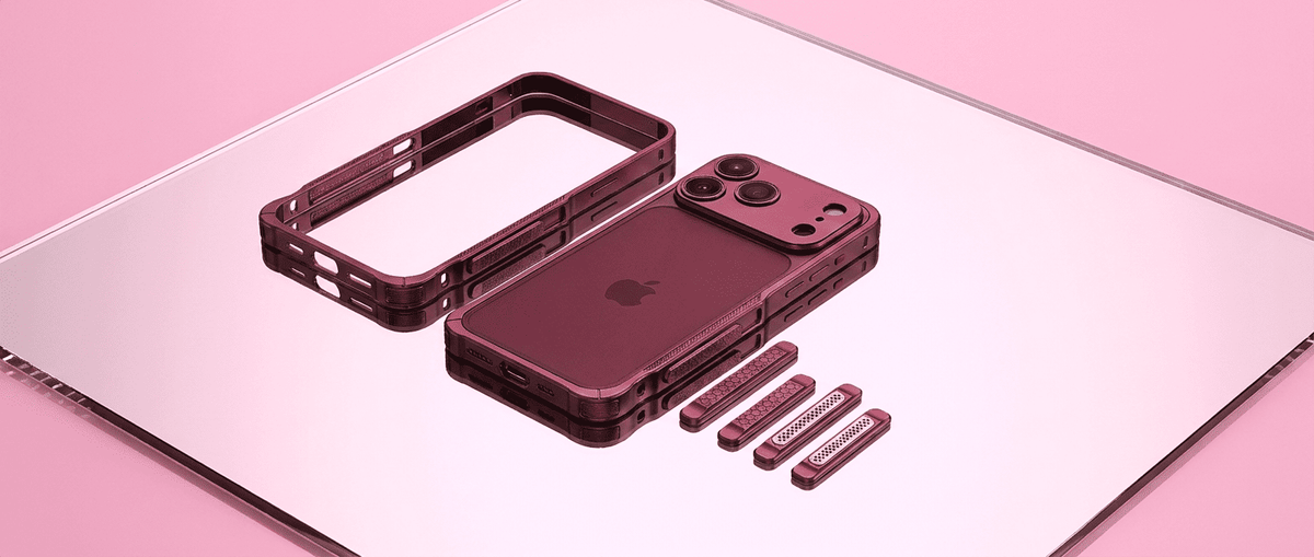 ChubbyArmor SlideRail – Metal Frame Case with Interactive Side Slider & Detachable Lens Cover For iPhone 18
