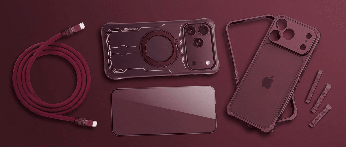 iPhone 18 Pro Max with Chubby 18 USB-C cable and ChubbyArmor protective case — complete accessories guide by Chubbycable
