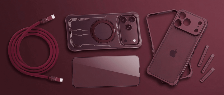 iPhone 18 Pro Max with Chubby 18 USB-C cable and ChubbyArmor protective case — complete accessories guide by Chubbycable