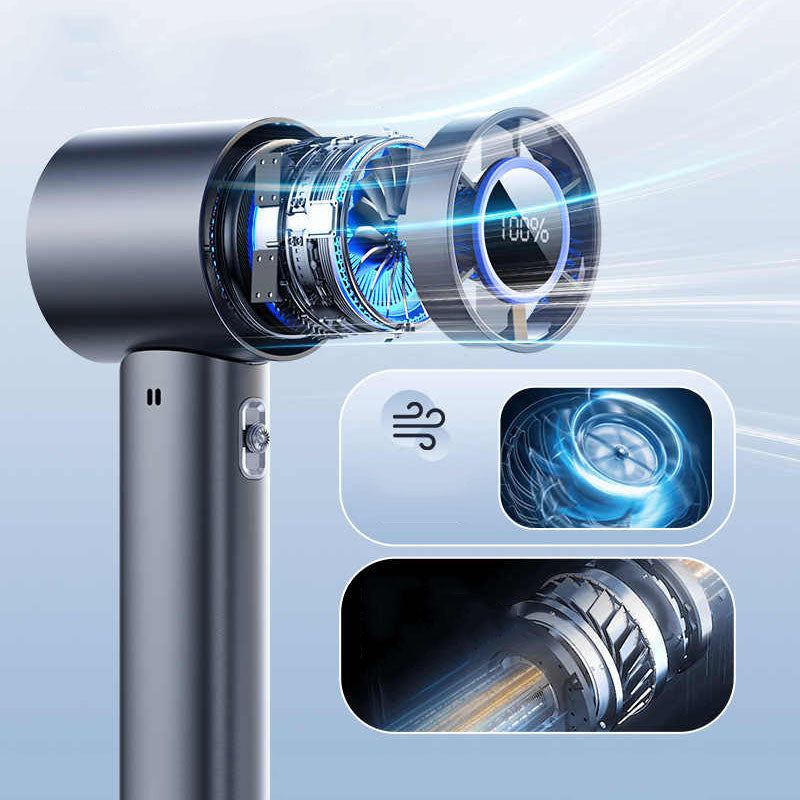 3-in-1 Rotatable 100-Speed High-Speed Handheld Fan
