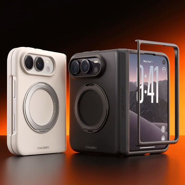 ChubbyArmor FlexPivot™ – 360° Ring Stand MagSafe Case for iPhone Duo