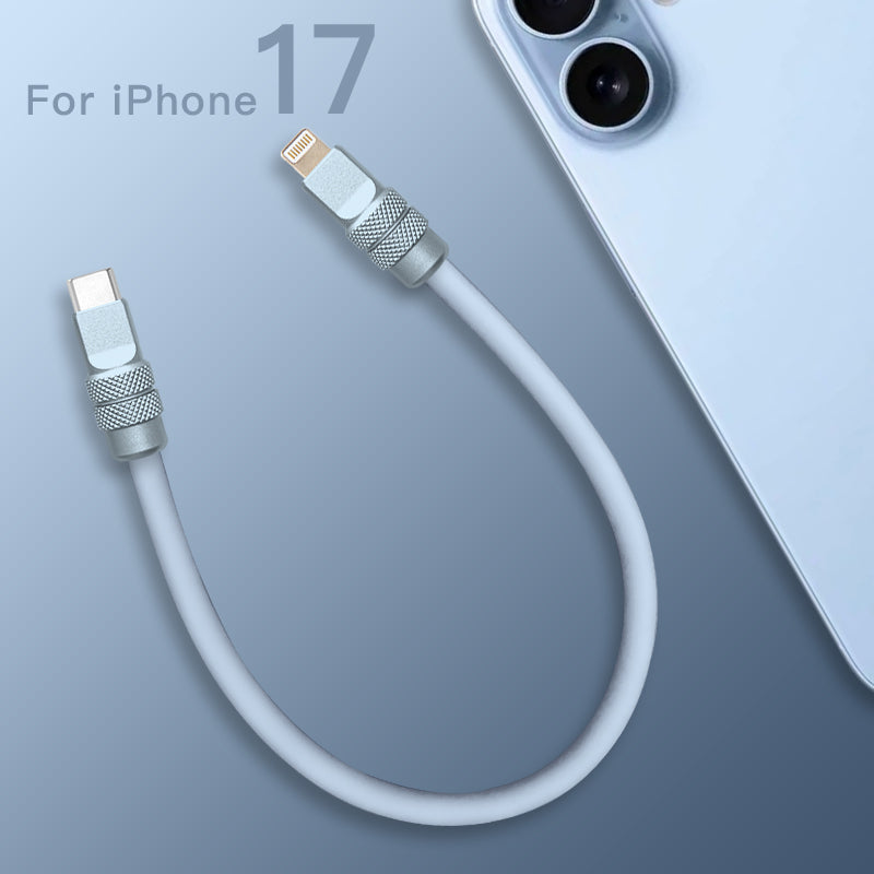 "Chubby 17" 240W Anodizing Fast Charging Power Bank Cable For iPhone 17