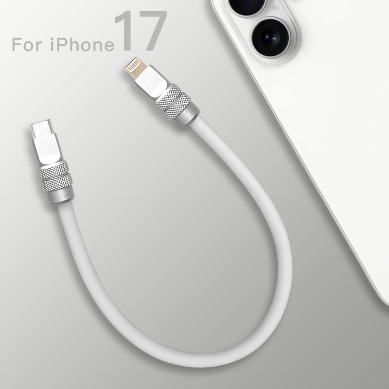 "Chubby 17" 240W Anodizing Fast Charging Power Bank Cable For iPhone 17