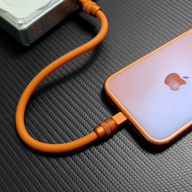 "Chubby 17" 240W Anodizing Fast Charging Power Bank Cable For iPhone 17