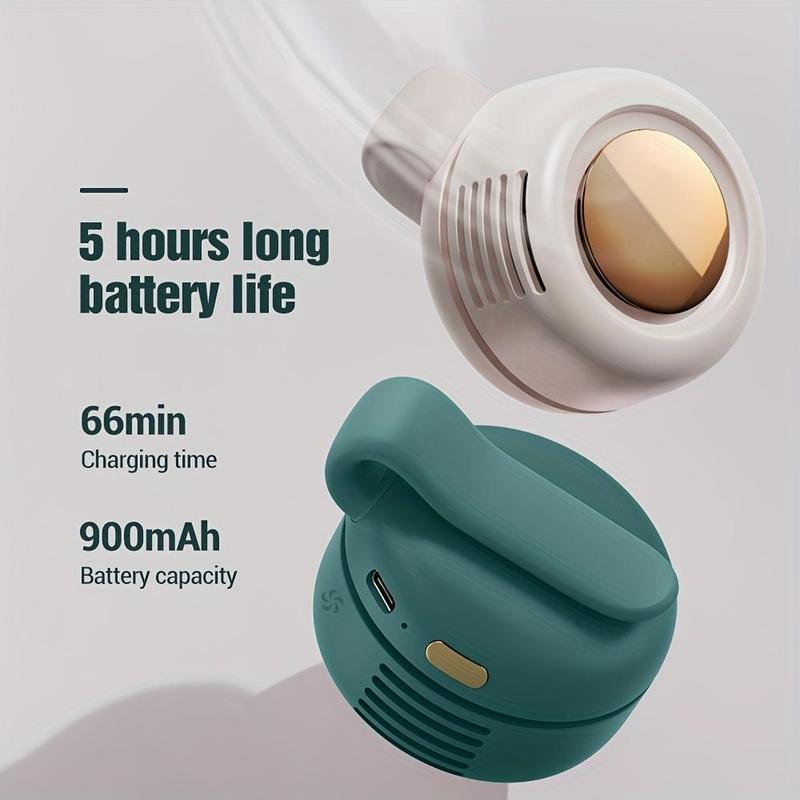 ChubbyAir 900mAh Mini Bladeless Fan – 5-Hour Silent Wearable