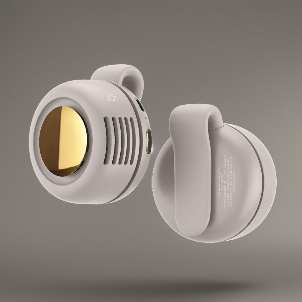 ChubbyAir 900mAh Mini Bladeless Fan – 5-Hour Silent Wearable