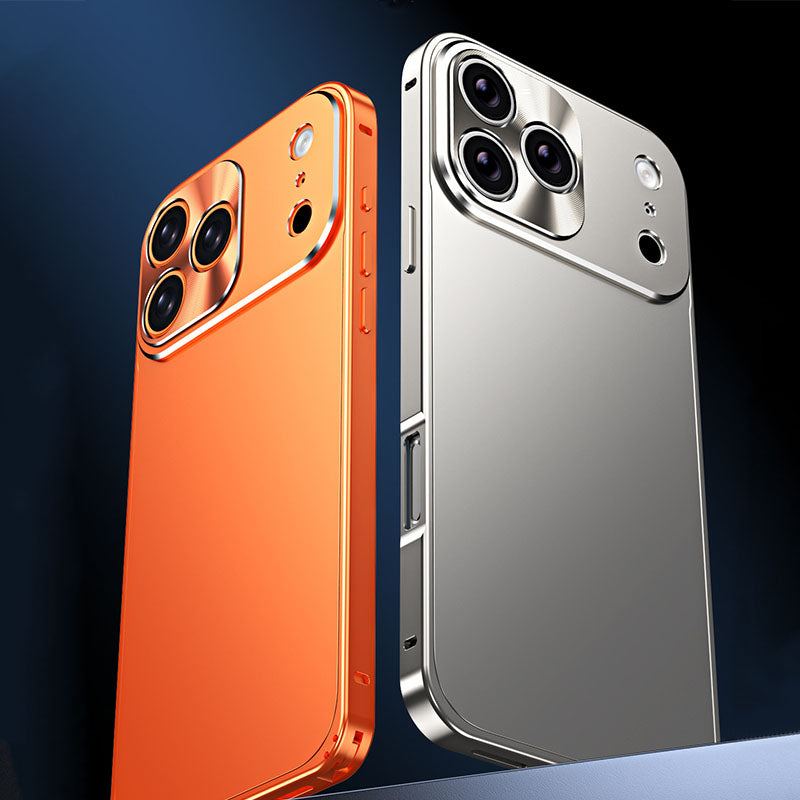 ChubbyArmor AirFrame - Ultra-Thin Metal Frame Case With Detachable Matte Back & Lens Protector For iPhone 17