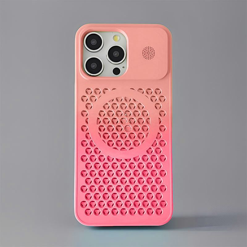 ChubbyArmor Breeze - Gradient Aromatherapy Magnetic Phone Case for iPhone