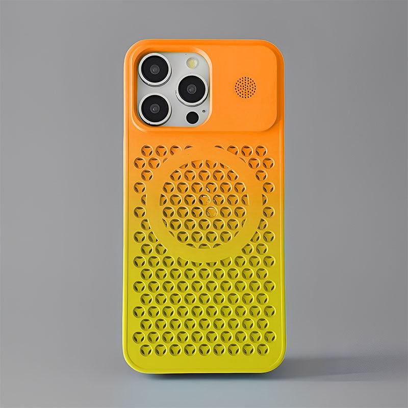 ChubbyArmor Breeze - Gradient Aromatherapy Magnetic Phone Case for iPhone