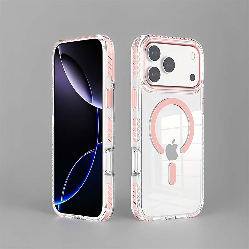 ChubbyArmor ClearGuard - Magnetic Shockproof Transparent Case For iPhone 17