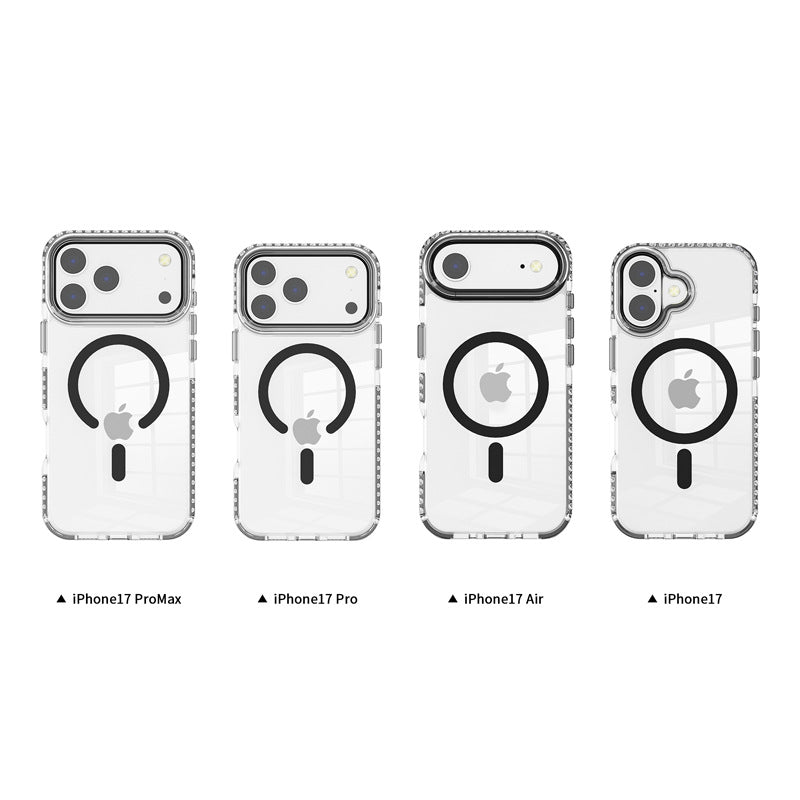 ChubbyArmor ClearGuard - Magnetic Shockproof Transparent Case For iPhone 17