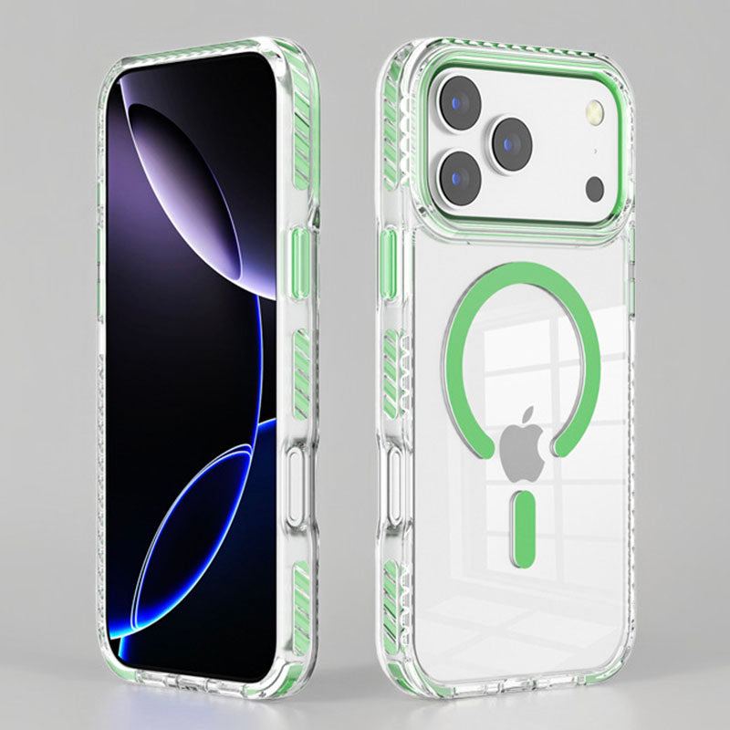 ChubbyArmor ClearGuard - Magnetic Shockproof Transparent Case For iPhone 17