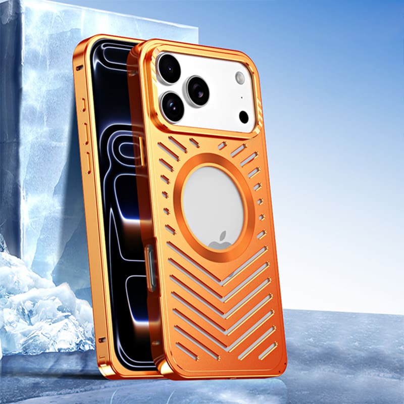 ChubbyArmor CoolLock - Magnetic Snap-on Metal Cooling Case