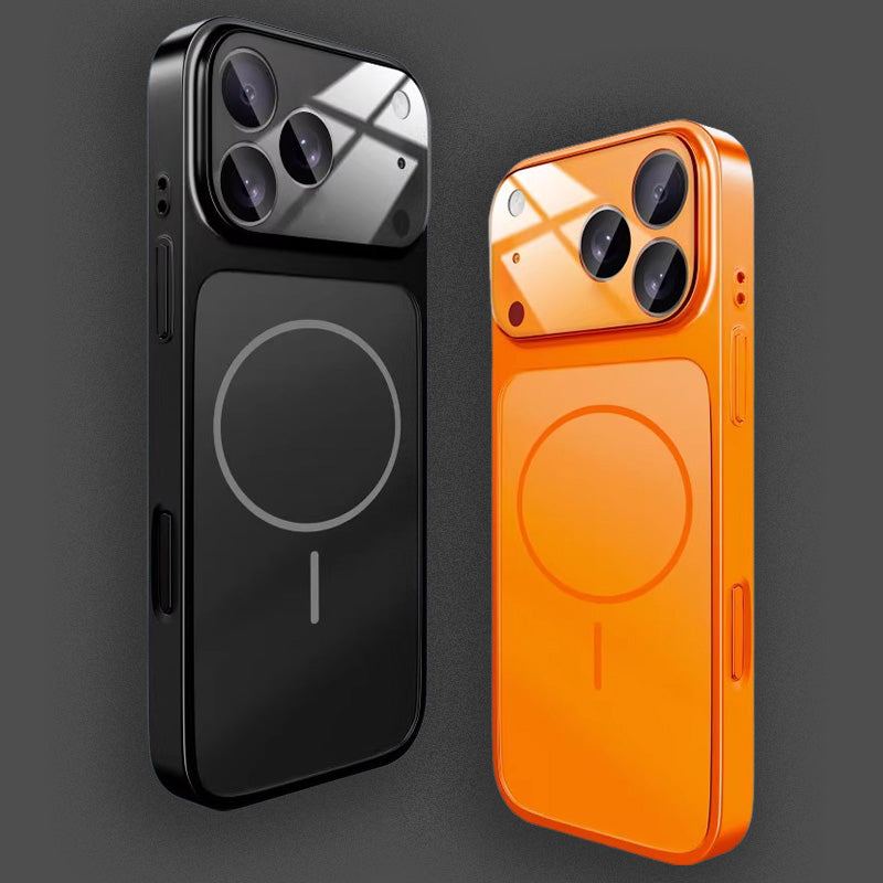 ChubbyArmor Cosmic - iPhone 17 Modeling Magnetic Frosted Glass Case For iPhone 17 & 16-13