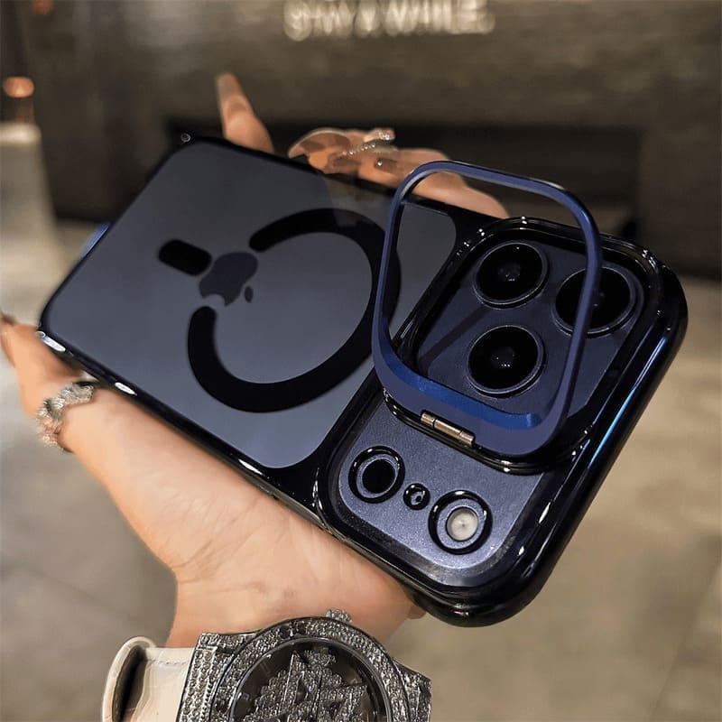 ChubbyArmor Edge - Magnetic Borderless Case with Built-in Lens Holder For iPhone 17