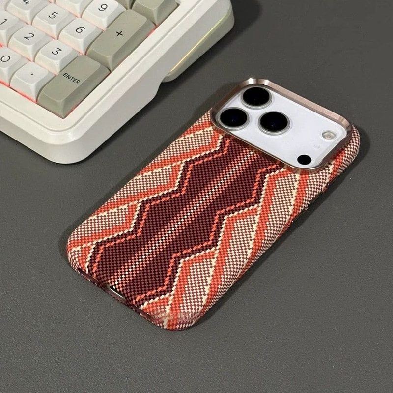 ChubbyArmor Kevlar - Metal Frame Full-Cover Magnetic Case for iPhone 17