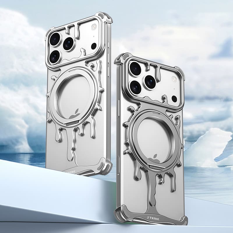 ChubbyArmor LavaFlow - Metal Cooling Magnetic Rotating Case For iPhone 17
