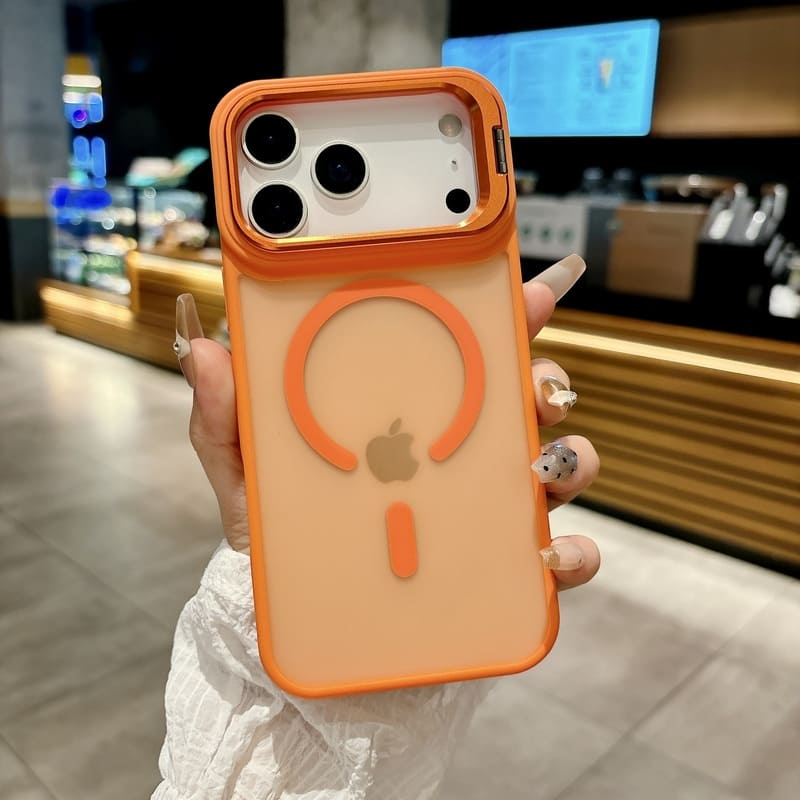 ChubbyArmor LensStand - Magnetic Case with Metal Lens Stand for iPhone 17