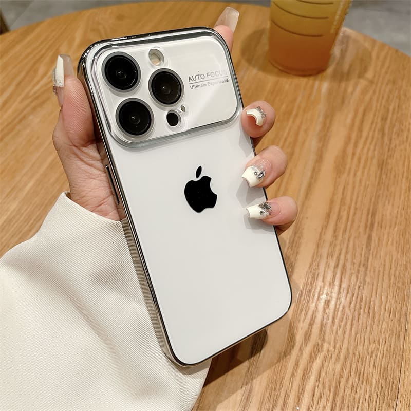 ChubbyArmor LensVue - Electroplated Big Window Case with Lens Protector for iPhone 17