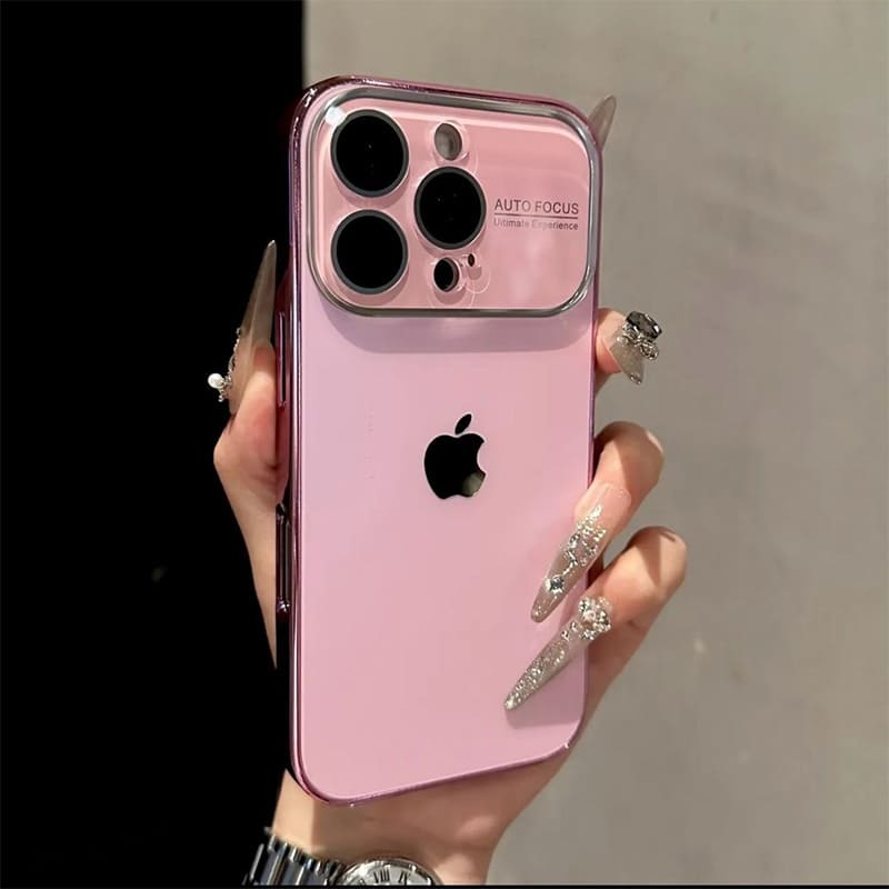 ChubbyArmor LensVue - Electroplated Big Window Case with Lens Protector for iPhone 17