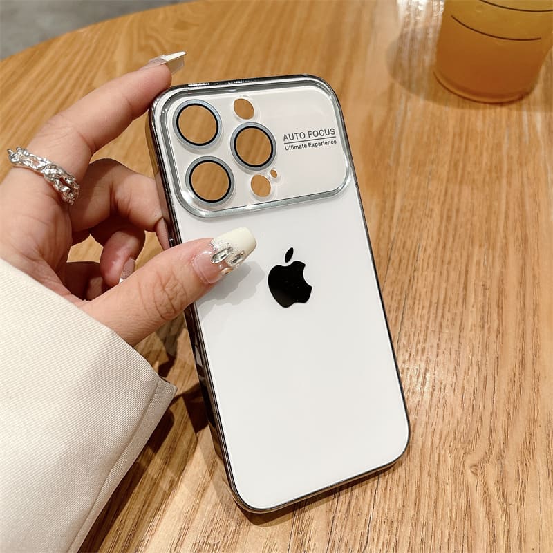 ChubbyArmor LensVue - Electroplated Big Window Case with Lens Protector for iPhone 17