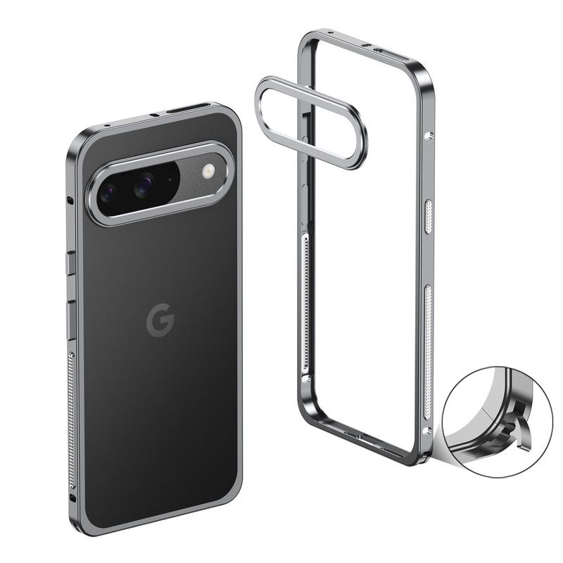 ChubbyArmor LiteGo - Ultra-Thin Metal Frame Heat Dissipation Case With Lens Protector For Google