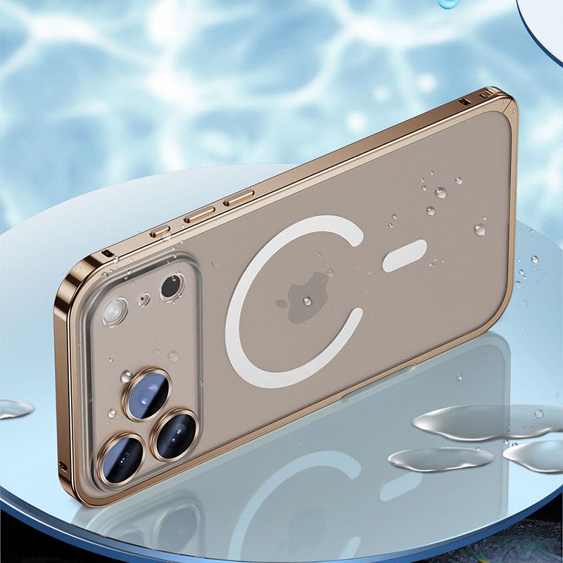 ChubbyArmor MagFrame - Magnetic Metal Frame Case With Detachable Matte Back For iPhone 17