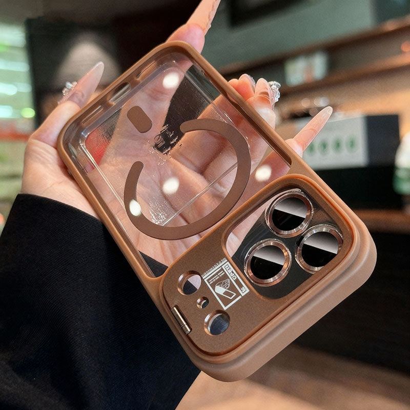 ChubbyArmor MagShield – Magnetic Shockproof Case With Invisible Stand & Independent Lens Protector For iPhone 17