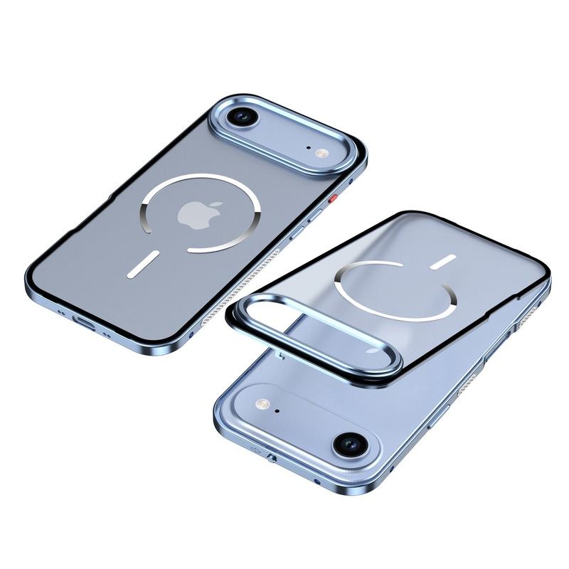 "ChubbyArmor" Metal Frame Snap Case with Matte Back For iPhone 17