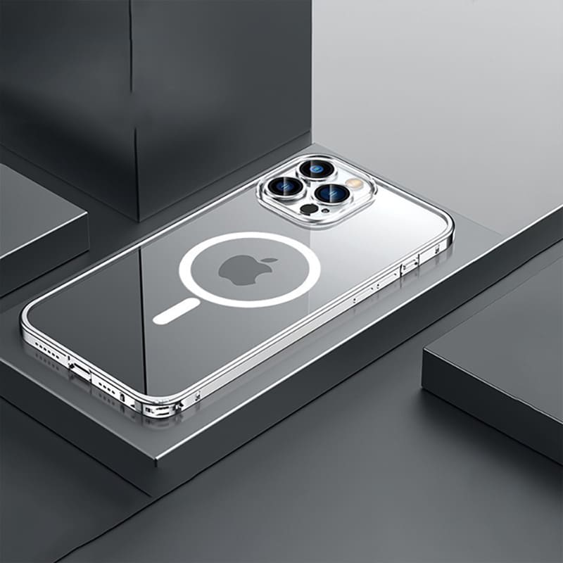ChubbyArmor ProLock - Magnetic Metal Frame Case with Spring-Lock for iPhone 17