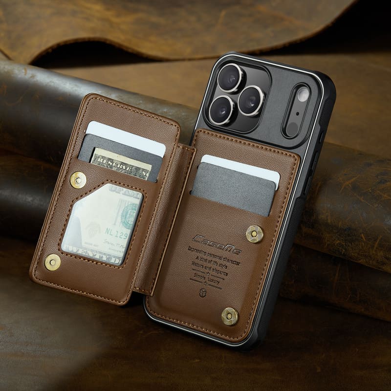 ChubbyArmor Safe - RFID Wallet Case with Stand for iPhone 17