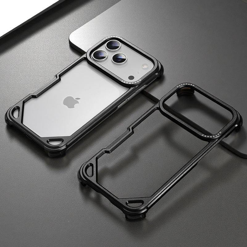 ChubbyArmor Solid - Metal Frame Reinforced Corner Case For iPhone 17