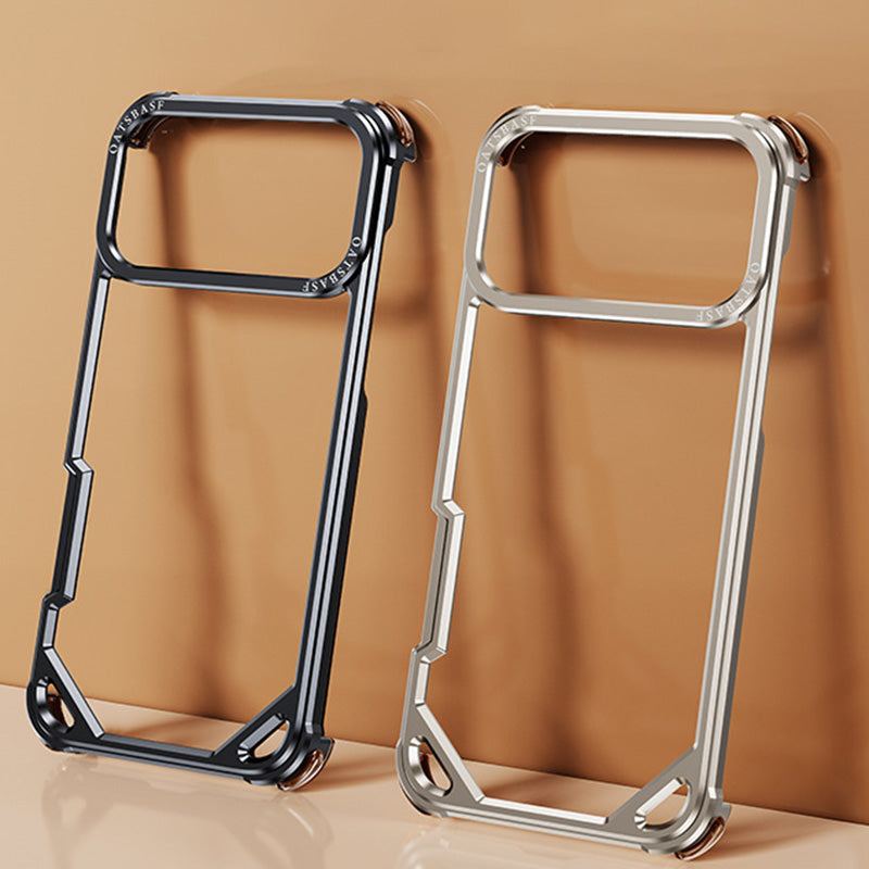 ChubbyArmor Solid - Metal Frame Reinforced Corner Case For iPhone 17
