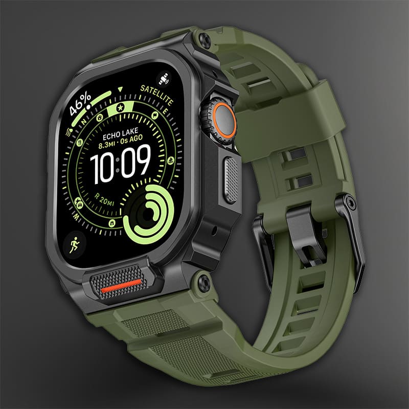 ChubbyBand Mech Pro - Metal Armor Sport Band for Apple Watch