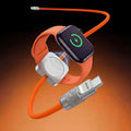 ChubbyCable Solo-Flex™ 2-In-1 USB-C Cable With In-Line Watch Charger