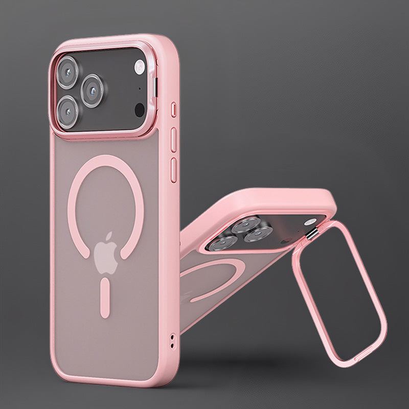 ChubbyCase - Contact Lens Holder & Magsafe Magnetic Coil Frosted Case For iPhone 17