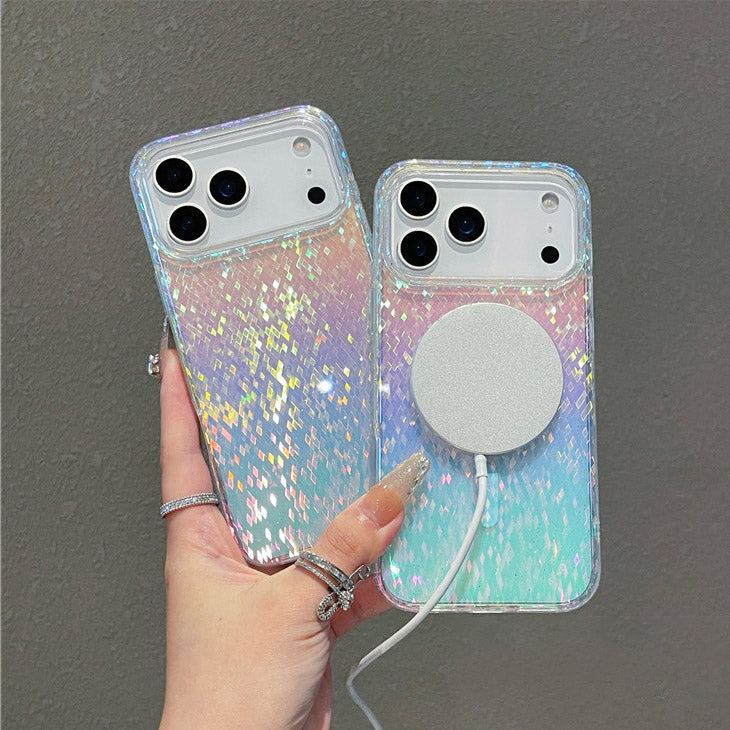 ChubbyCase - Iridescent Glitter Magsafe Case For iPhone 17