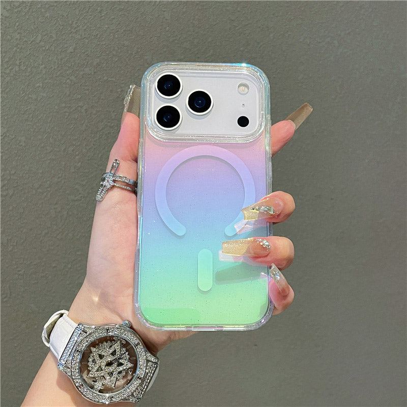 ChubbyCase - Iridescent Glitter Magsafe Case For iPhone 17
