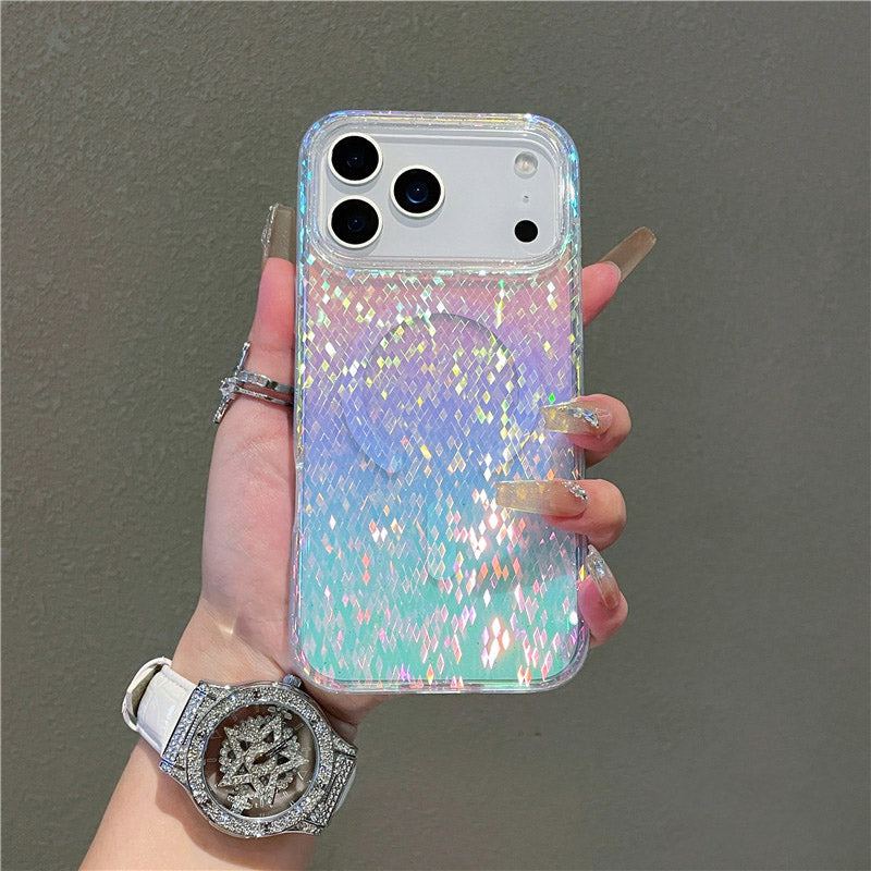 ChubbyCase - Iridescent Glitter Magsafe Case For iPhone 17