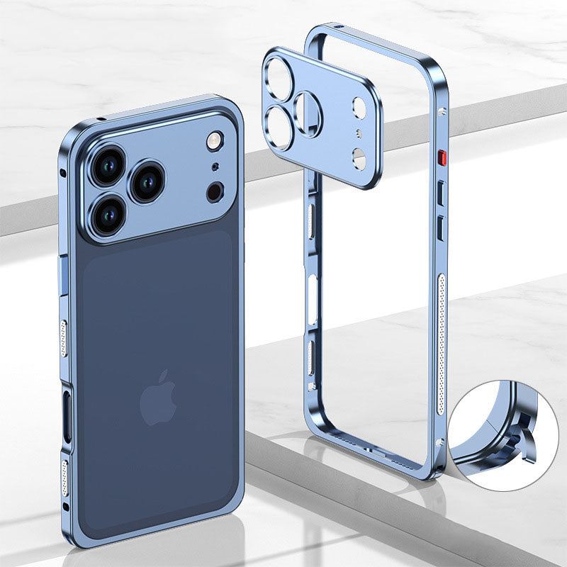 ChubbyCase – Ultra-Thin Metal Frame Heat Dissipation Case With Lens Protector For iPhone 17（副本）