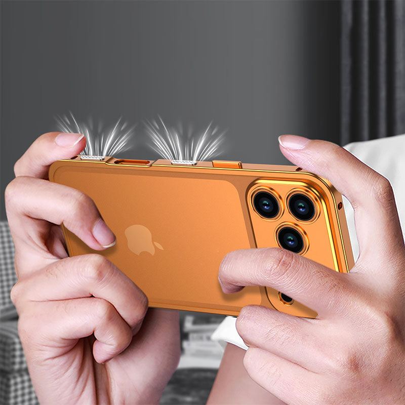 ChubbyCase – Ultra-Thin Metal Frame Heat Dissipation Case With Lens Protector For iPhone 17（副本）