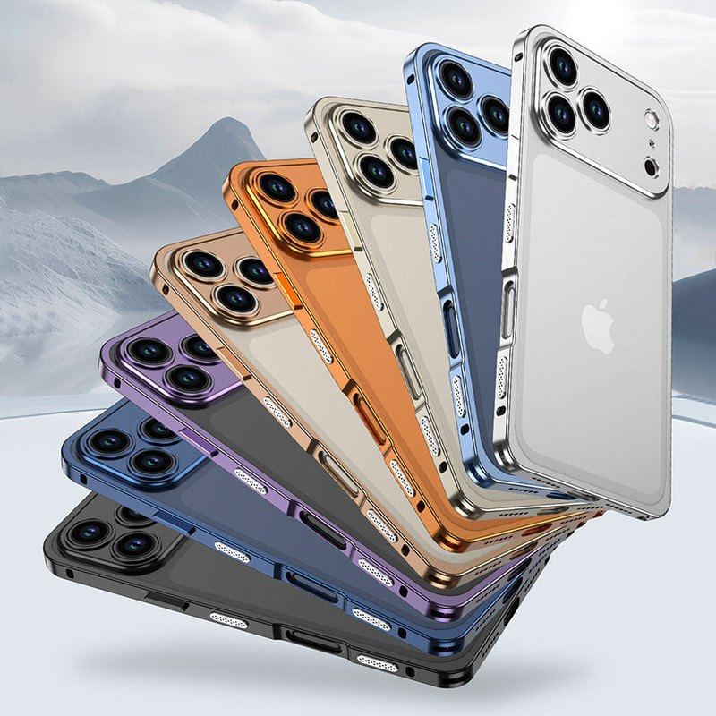 ChubbyCase – Ultra-Thin Metal Frame Heat Dissipation Case With Lens Protector For iPhone 17（副本）