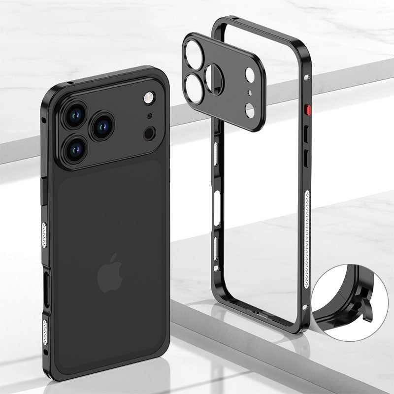 ChubbyCase – Ultra-Thin Metal Frame Heat Dissipation Case With Lens Protector For iPhone 17（副本）