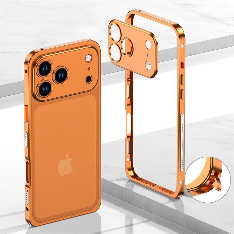 ChubbyCase – Ultra-Thin Metal Frame Heat Dissipation Case With Lens Protector For iPhone 17