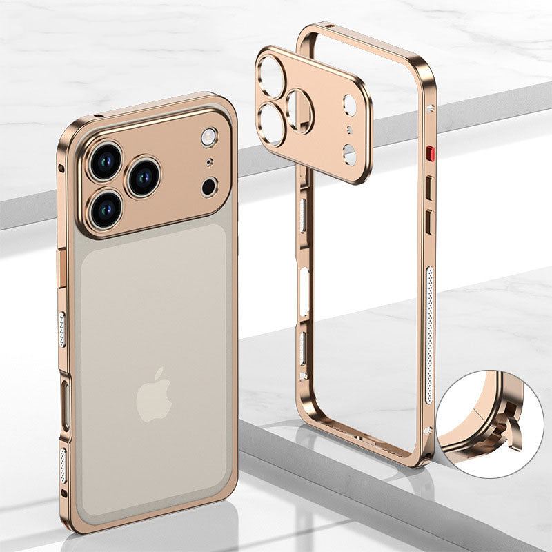 ChubbyCase – Ultra-Thin Metal Frame Heat Dissipation Case With Lens Protector For iPhone 17（副本）