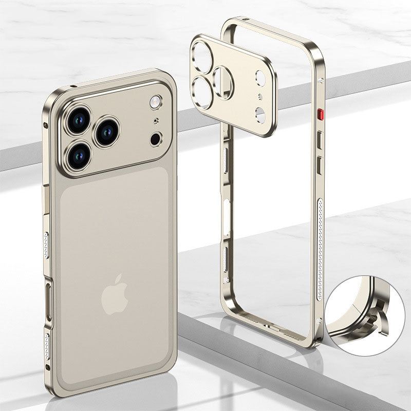 ChubbyCase – Ultra-Thin Metal Frame Heat Dissipation Case With Lens Protector For iPhone 17（副本）