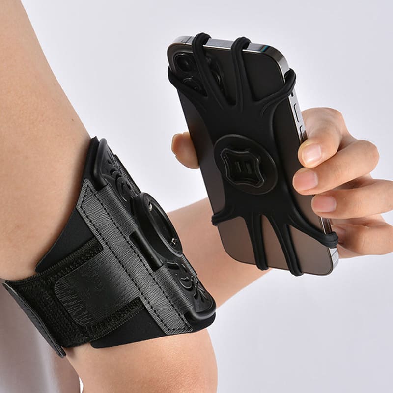 ChubbyFit 360° Rotatable Phone Arm Strap – Adjustable Sports Hand Holder