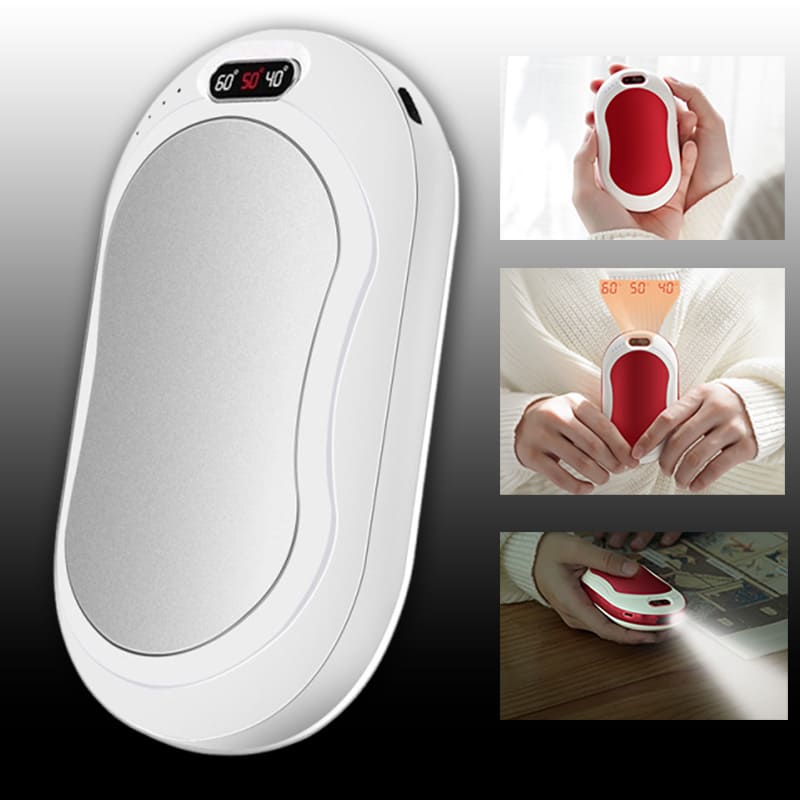 ChubbyGear WarmPro - 2-in-1 10000mAh Hand Warmer & Power Bank with Digital Display