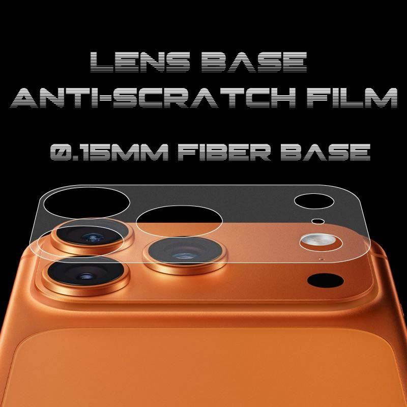 ChubbyLens BaseShield - Ultra-Thin Matte Anti-Scratch Lens Base Protector for iPhone 17